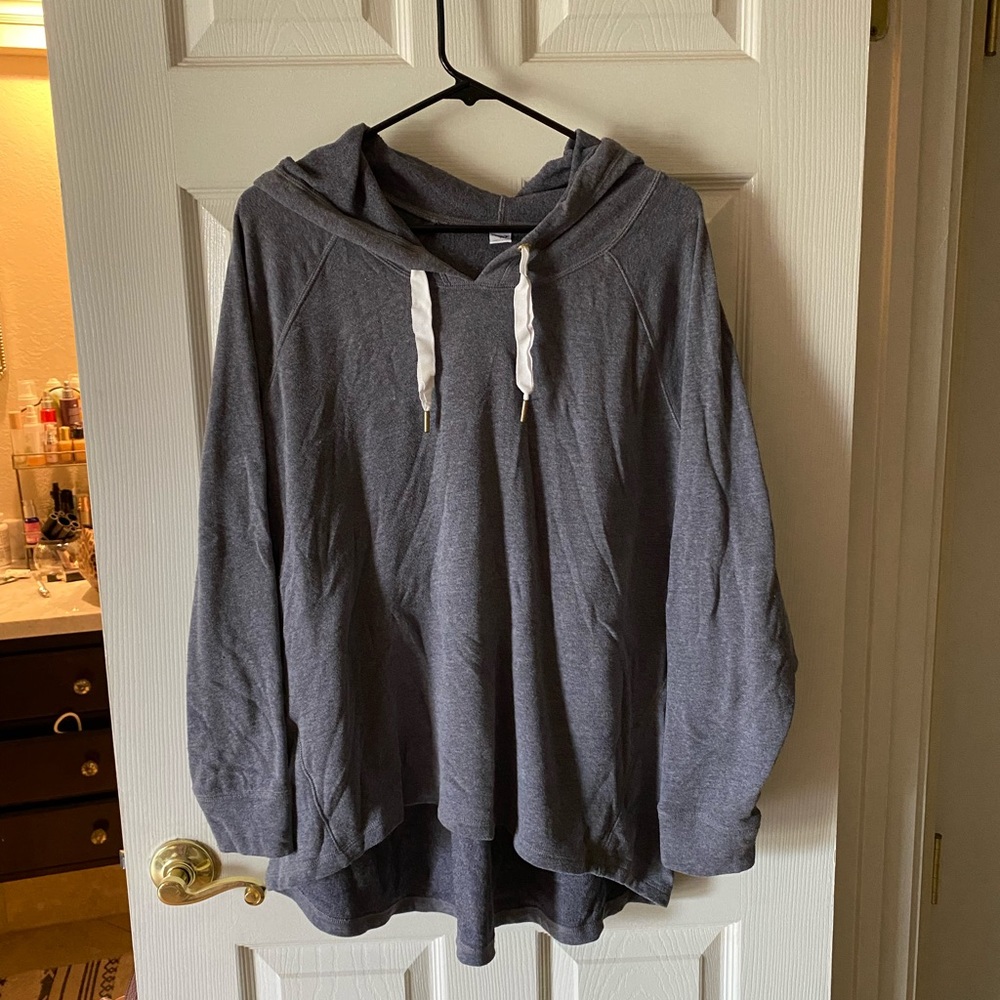 Old Navy Gray Hoodie Sweatshirt